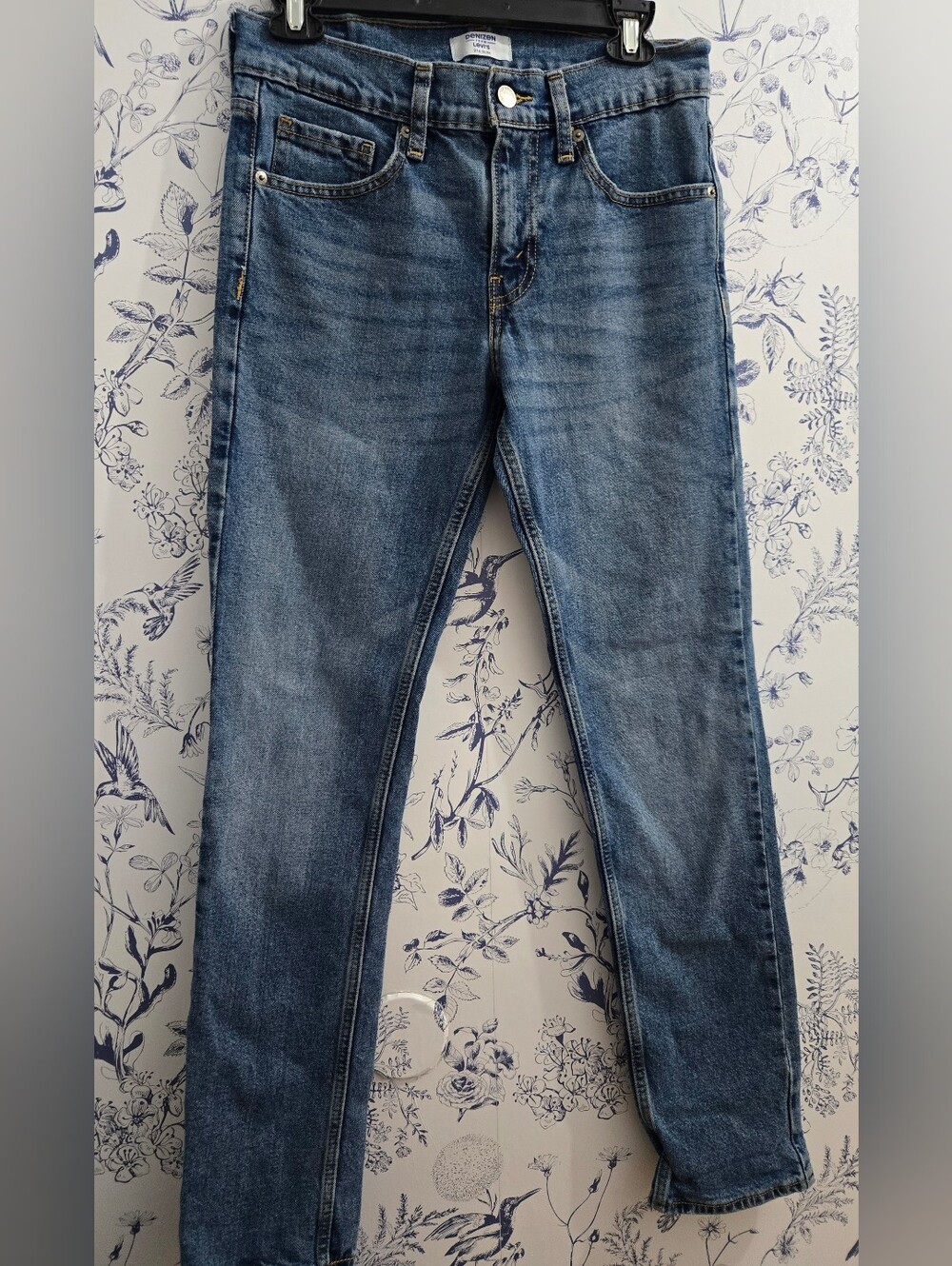 Denizen from Levi's Slim Straight Denim Jeans in Medium Blue